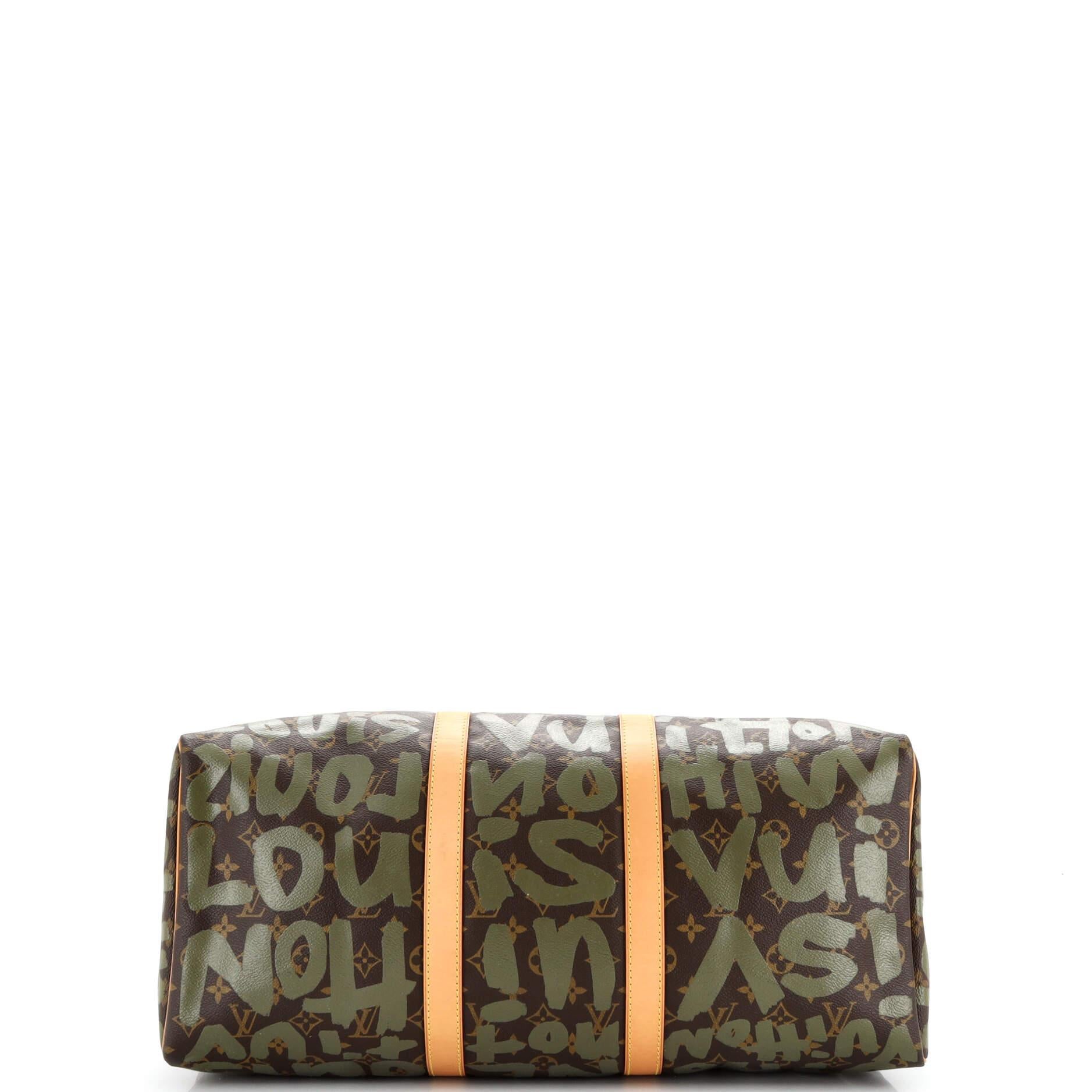 Women's or Men's Louis Vuitton Keepall Bag Limited Edition Monogram Graffiti 50
