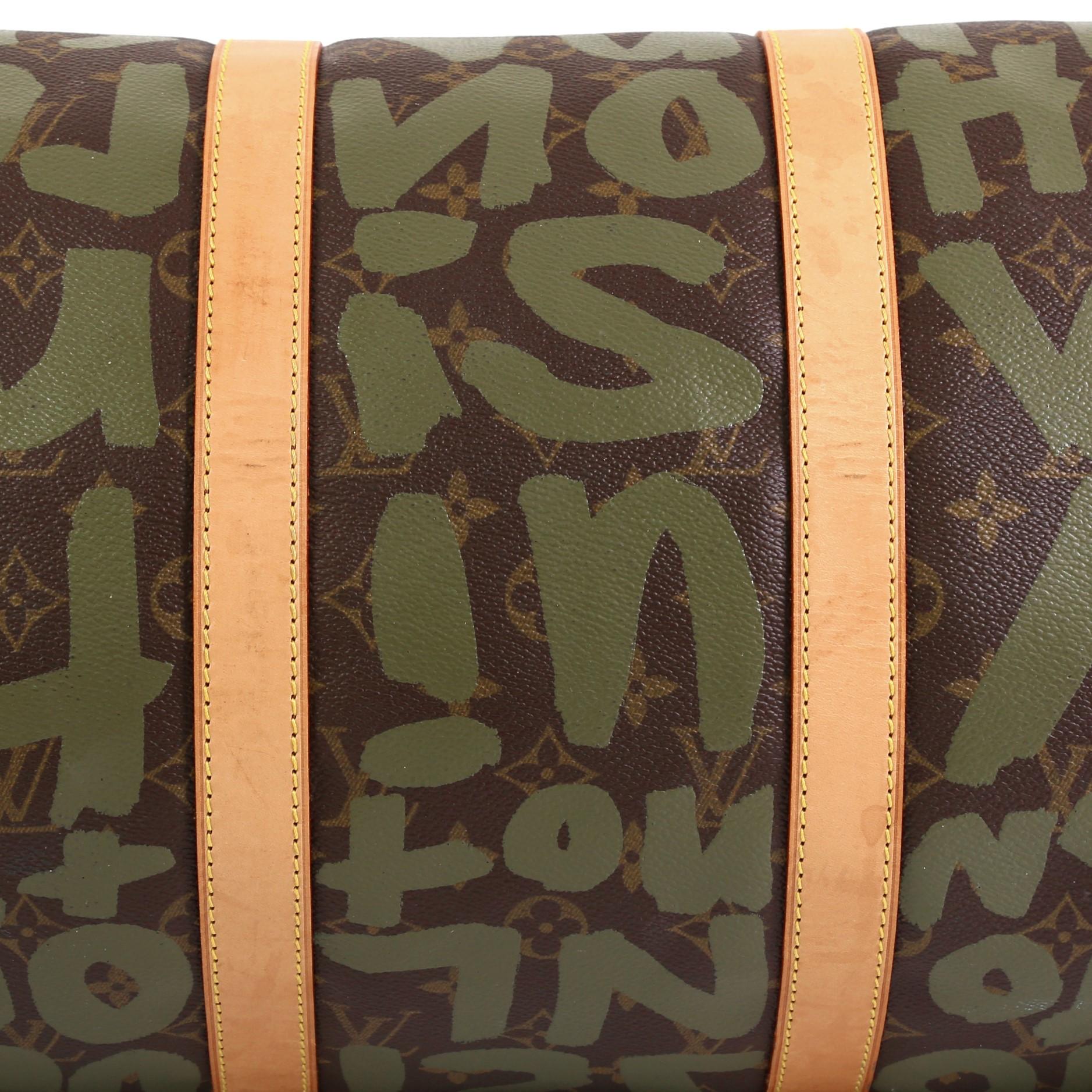 Louis Vuitton Keepall Bag Limited Edition Monogram Graffiti 50 3