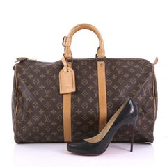 Louis Vuitton Keepall Bag Monogram Canvas 45