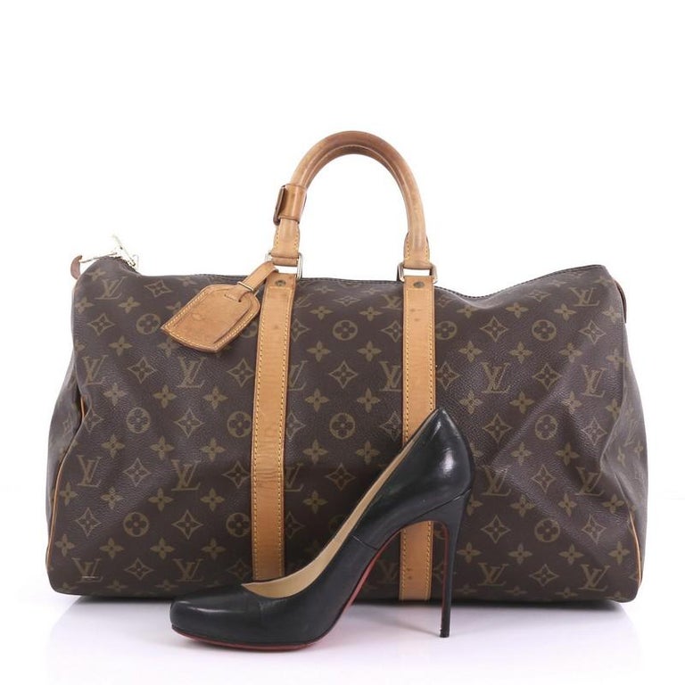 Louis Vuitton Keepall Bag Monogram Canvas 45 For Sale at 1stdibs