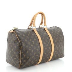 Louis Vuitton Keepall Bag Monogram Canvas 45