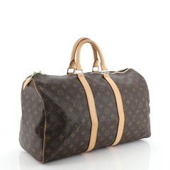 Louis Vuitton Keepall Bag Monogram Canvas 45