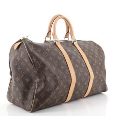 Louis Vuitton Keepall Bag Monogram Canvas 45