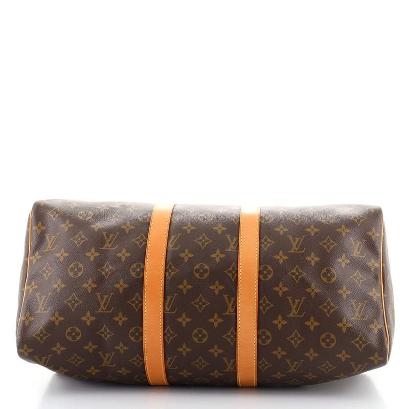 Louis Vuitton Keepall Bag Monogram Canvas 45 In Good Condition In NY, NY
