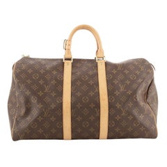 Louis Vuitton Keepall Bag Monogram Canvas 45