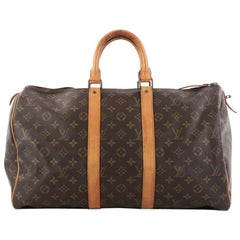 Louis Vuitton Keepall Bag Monogram Canvas 45