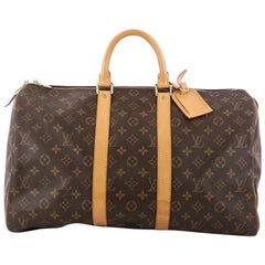 Louis Vuitton Keepall Bag Monogram Canvas 45