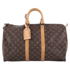 Louis Vuitton Keepall Bag Monogram Canvas 45