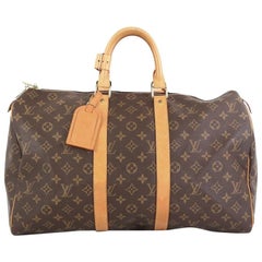 Louis Vuitton Keepall Bag Monogram Canvas 45