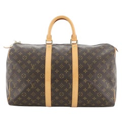 Louis Vuitton Keepall Bag Monogram Canvas 45