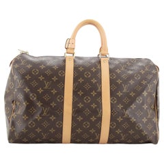 Louis Vuitton Keepall Bag Monogram Canvas 45