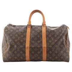 Louis Vuitton Keepall Bag Monogram Canvas 45