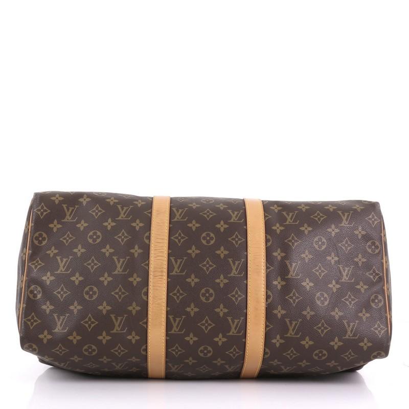 Women's or Men's Louis Vuitton Keepall Bag Monogram Canvas 5