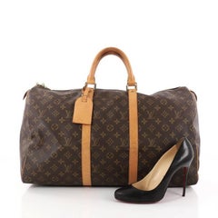 Louis Vuitton Keepall Bag Monogram Canvas 50