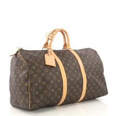 Louis Vuitton Keepall Bag Monogram Canvas 50