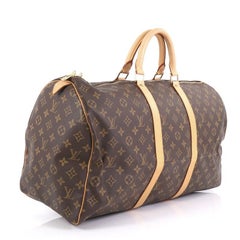 Louis Vuitton Keepall Bag Monogram Canvas 50