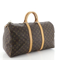 Louis Vuitton Keepall Bag Monogram Canvas 50
