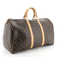 Louis Vuitton Keepall Bag Monogram Canvas 50