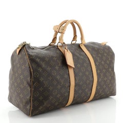 Louis Vuitton Keepall Bag Monogram Canvas 50