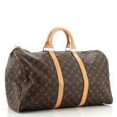 Louis Vuitton Keepall Bag Monogram Canvas 50