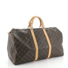 Louis Vuitton Keepall Bag Monogram Canvas 50