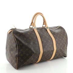 Louis Vuitton Keepall Bag Monogram Canvas 50
