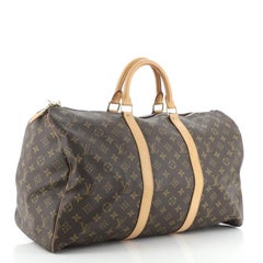 Louis Vuitton Keepall Bag Monogram Canvas 50