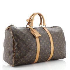 Louis Vuitton Keepall Bag Monogram Canvas 50