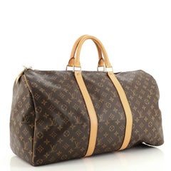 Louis Vuitton Keepall Bag Monogram Canvas 50