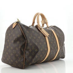 Louis Vuitton Keepall Bag Monogram Canvas 50