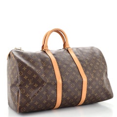 Louis Vuitton Keepall Bag Monogram Canvas 50