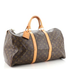 Louis Vuitton Keepall Bag Monogram Canvas 50