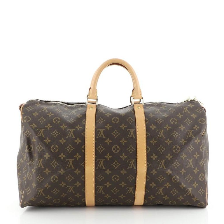 Louis Vuitton Keepall Bag Monogram Canvas 50 For Sale at 1stdibs