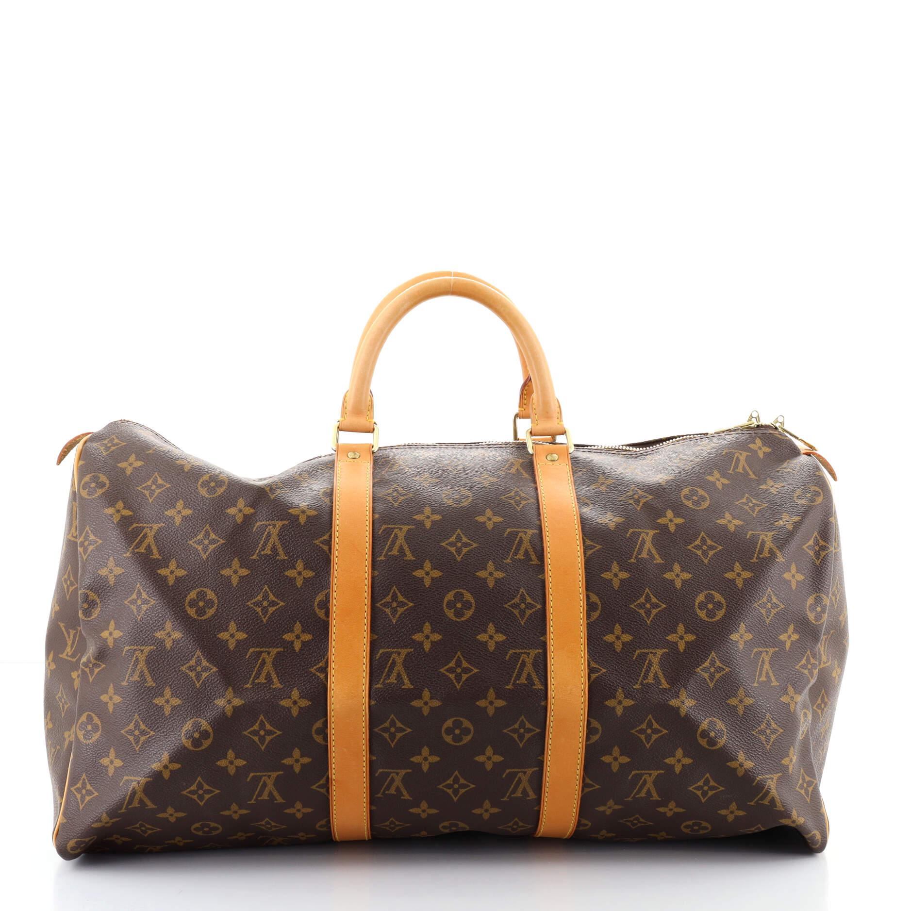 lv duffle bag monogram