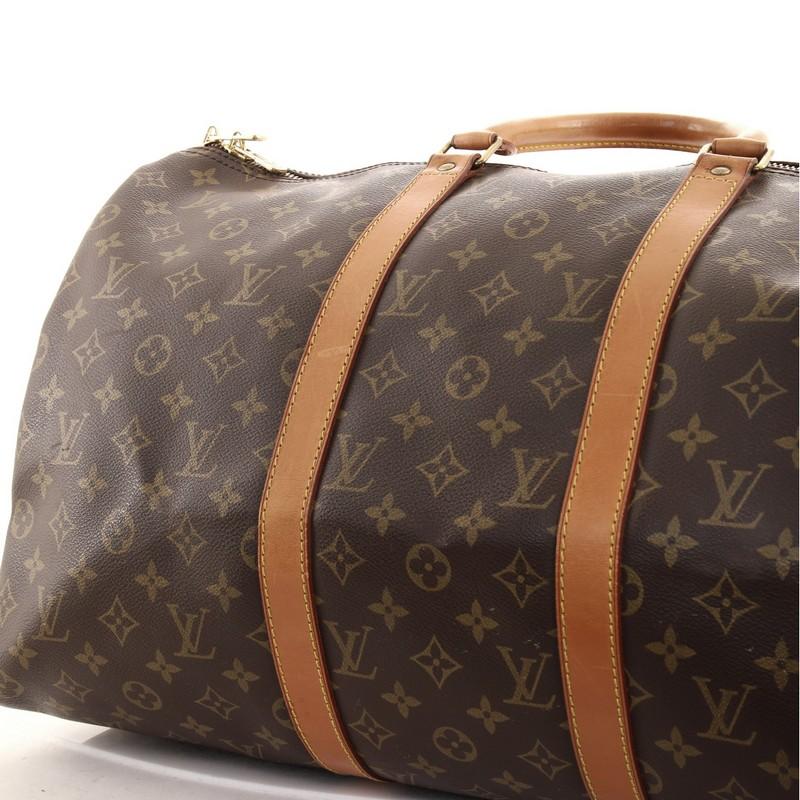 Louis Vuitton Keepall Bag Monogram Canvas 50 4
