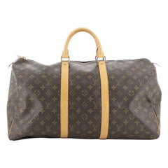 Louis Vuitton Keepall Bag Monogram Canvas 50