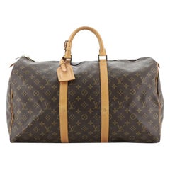 Louis Vuitton Keepall Bag Monogram Canvas 50