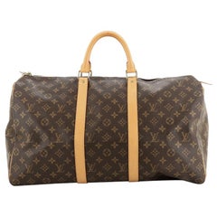 Louis Vuitton Keepall Bag Monogram Canvas 50
