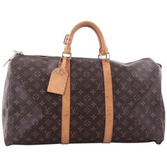 Louis Vuitton Keepall Bag Monogram Canvas 50 Louis Vuitton Keepall Bag Monogram Canvas 50