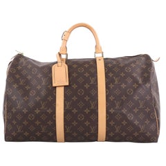 Louis Vuitton Keepall Bag Monogram Canvas 50 Louis Vuitton Keepall Bag Monogram Canvas 50