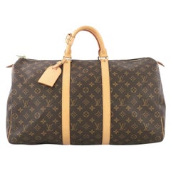 Louis Vuitton Keepall Bag Monogram Canvas 50