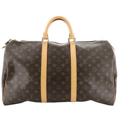 Louis Vuitton Keepall Bag Monogram Canvas 50