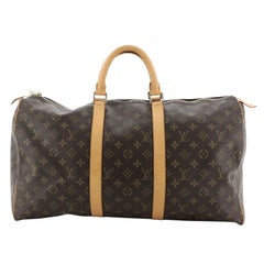 Louis Vuitton Keepall Bag Monogram Canvas 50