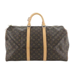 Louis Vuitton Keepall Bag Monogram Canvas 50