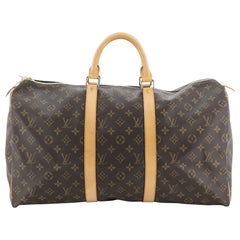 Louis Vuitton Keepall Bag Monogram Canvas 50