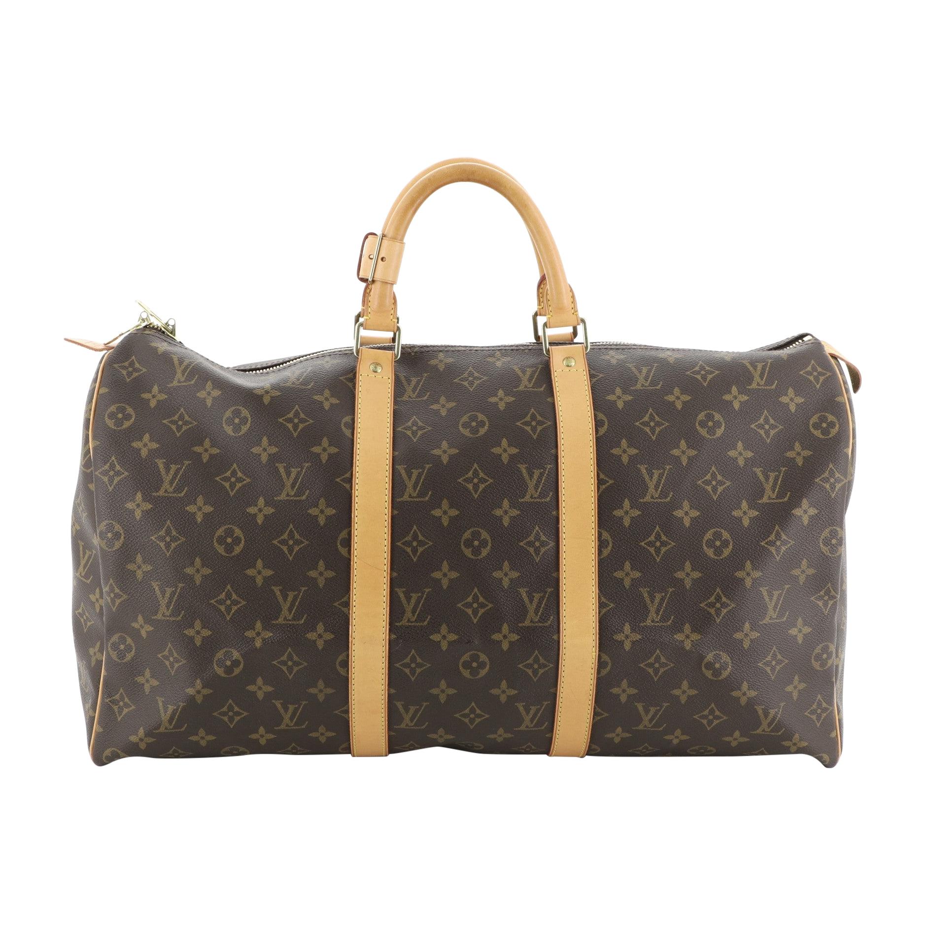 Louis Vuitton Keepall Bag Monogram Canvas 50