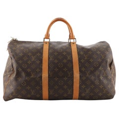 Louis Vuitton Keepall Bag Monogram Canvas 50