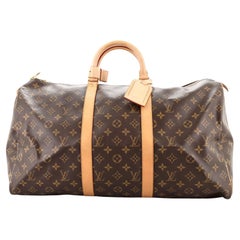 Louis Vuitton Keepall Bag Monogram Canvas 50