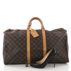 Louis Vuitton Keepall Bag Monogram Canvas 55