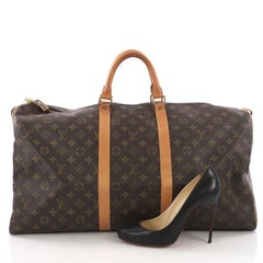 Louis Vuitton Keepall Bag Monogram Canvas 55